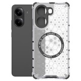 Husa compatibil cu Xiaomi Redmi 13C cu protectie spate si margini anti-soc, Transparent &ndash; Model Fagure