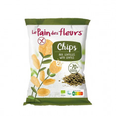 Chipsuri de Linte Bio 50 grame Le Pain des Fleurs