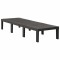 Sezlong, antracit, plastic - 2