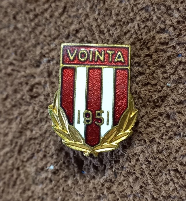 Insigna - Clubul Sportiv &quot;VOINTA&quot; 1951