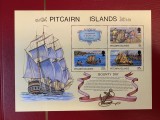PC330 - PITCAIRN ISLANDS 1978 &quot;Bounty&quot; Day , serie + colita MNH, 3v + 4v