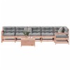 Gossi set mobilier de gradina cu perne, 7 piese, lemn masiv douglas