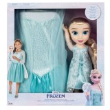 Papusa Disney Frozen 2 Elsa + costum 38cm