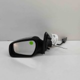 Oglinda Laterala Stanga Ford Mondeo III Sedan B4Y 2006, OEM 1375190, Negru/Portocaliu, Garantie 12 Luni