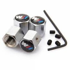 Set 4 capacele ventil roti BMW M POWER antifurt foto