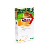 ANTIPARAZITAR EXTERN PENTRU CAINI ATAXXA 40 (PANA LA 4 KG) 4 PIPx0,4 ML