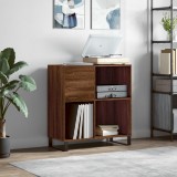 vidaXL Dulap pentru discuri stejar maro 84,5x38x89 cm lemn compozit
