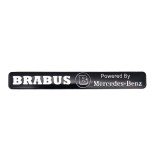 Emblema Brabus pentru Mercedes, 10x1.5cm, negru