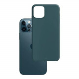 Cumpara ieftin Husa Cover Silicon Mat 3mk pentru iPhone 13 Pro Verde, Swissten