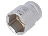 Cheie tubulară 24mm 1/2 oțel crom-vanadium