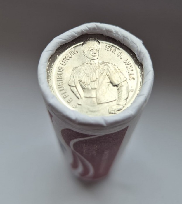 Statele Unite (SUA) - Fasic (40 monede) 25 centi 2025 D (Femei: Ida B. Wells; mintmark: D) KM-809 UNC !!!