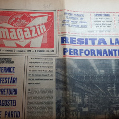 magazin 7 octombrie 1972-art. combinatul de la resita,ilie nastase,ion tiriac