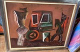 U/c de artistul ieșean Gheorghe Lungu