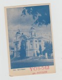 bnk cp Cluj - Teatrul National - carte postala QSL circulata