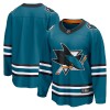 San Jose Sharks tricou de hochei Breakaway Home Jersey Teal - XL, Fanatics Branded