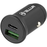 Cumpara ieftin Incarcator auto Tellur TLL151251, USB, Type C, Negru