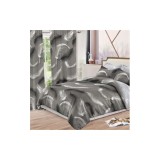 Cumpara ieftin Lenjerie de Pat Bumbac Finet, 6 Piese + 2 Draperii - SIPR-S-09