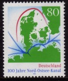 Germania 1995 - Canalul Kiel, navigare, neuzat