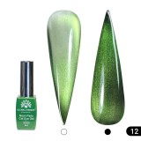 Cumpara ieftin Oja Semipermanenta Neon Cat Eye Global Fashion 8ml #012 Unghii Neon Vibranta Efect 3D Long Lasting Pana la 3 Saptamani