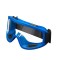 Ochelari Moto Scuter ATV Cross - albastru - lentrila transparenta