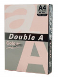 Hartie Color Pentru Copiator A4, 80g/mp, 25coli/top, Double A - Pastel Flamingo