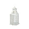 Felinar decorativ suspendabil, Metal, 12x12x29 cm, ATU-084838, Oem