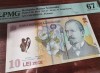 Bancnota 10 lei 2013, PMG 67EPQ