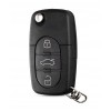 Carcasa Cheie Contact 3 Butoane Pentru Audi A2 2000-2005