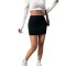 Fusta Mini, Bodycon, Negru - XS