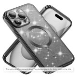 Husa pentru Samsung Galaxy A36 5G - Techsuit Luxury Glitter MagSafe - Black