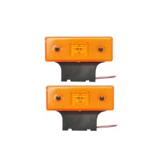 Set 2 lampi LED pentru gabarit cu suport 12v-24v