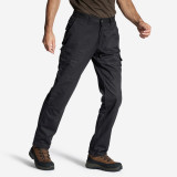 Pantalon Stepă 300 regular negru Bărbați, Solognac