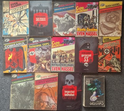 SVEN HASSEL - Set 14 volume (complet) foto