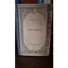 Oeuvres - Horace &OElig;uvres