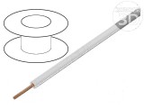 Cablu FlexiPlast-E 1x2,5mm2 alb 750V 32A 30-90&deg;C