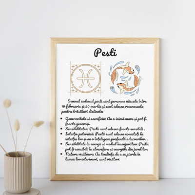 PosterTablou Zodiac Pesti foto