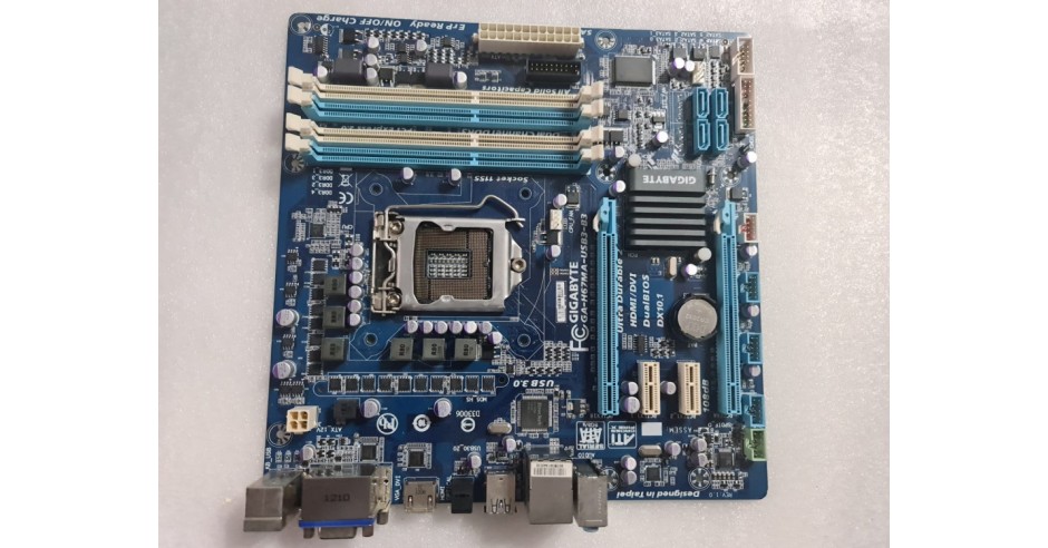 Placa de baza Gigabyte H67MA-USB3-B3, socket 1155, DDR3. PCI-e - poze ...