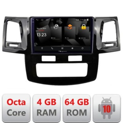 Navigatie Toyota Hilux 2008-2014 5510-143 Android Octa Core 720p 4+64 DSP 360 camera carplay android auto CarStore Technology foto