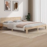 vidaXL Cadru de pat Super King 6FT, 180x200 cm, lemn masiv pin