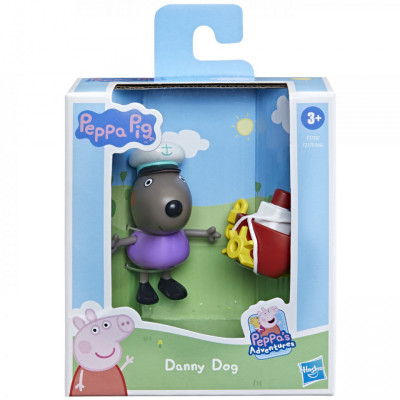 Peppa pig figurina prietenii amuzanti catelul danny 7cm foto