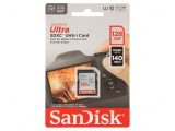 Card de memorie Ultra SDXC 128GB Class 10 UHS-I 140MB/s, Sandisk