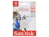 Card de memorie microSDXC 64GB pentru Nintendo Switch
