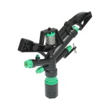 Aspersor de impact reglabil 1 inch, 5 duze, raza 18-25 m, Breckner