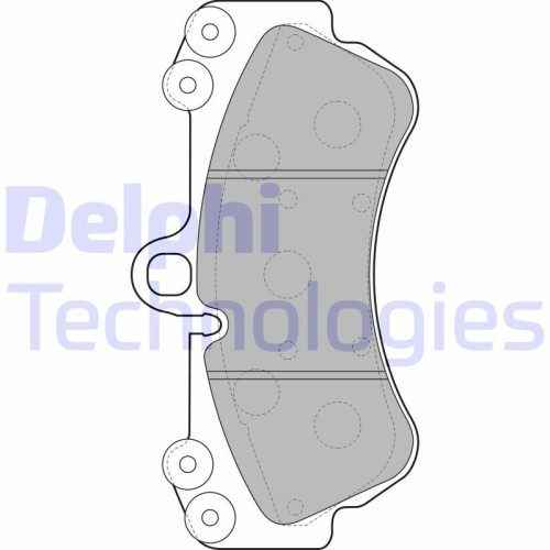Delphi set placute frana, frana disc