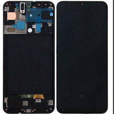 Display original LCD + Touch Fullset Samsung Galaxy A50 ,negru GH82-19204A