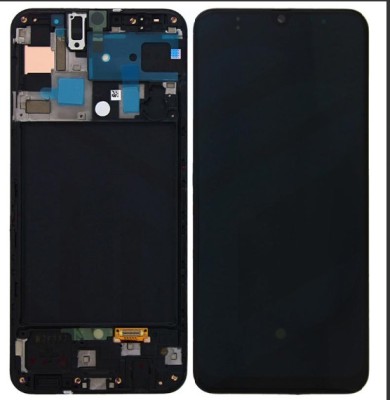 Display original LCD + Touch Fullset Samsung Galaxy A50 ,negru GH82-19204A foto