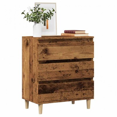 vidaXL Bufetă din lemn vechi 60x35x70 cm din lemn prelucrat 856480 foto