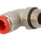 Racord Push-in Unghi Bronz Nichel 20bar