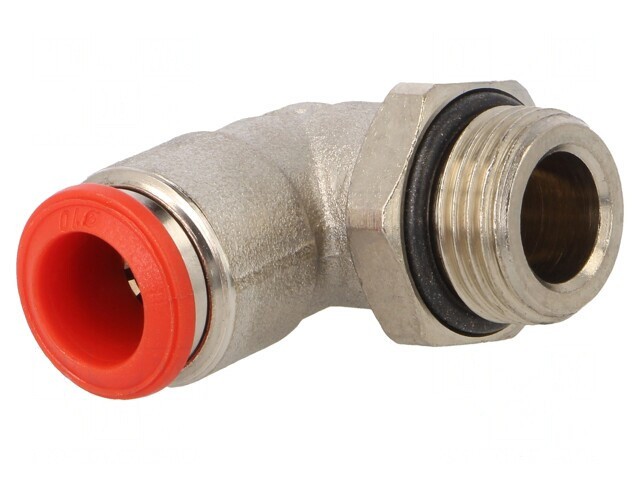 Racord Push-in Unghi Bronz Nichel 20bar