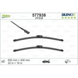 Set stergatoare parbriz Valeo 577938 Dacia Dokker, 07.2015-; Lodgy, 12.2015-2022; Renault Express, 05.2021-, 550 + 400 mm